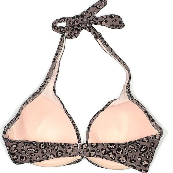 NWT S&S Halter Swim Bra 32C - Picture 3 of 6